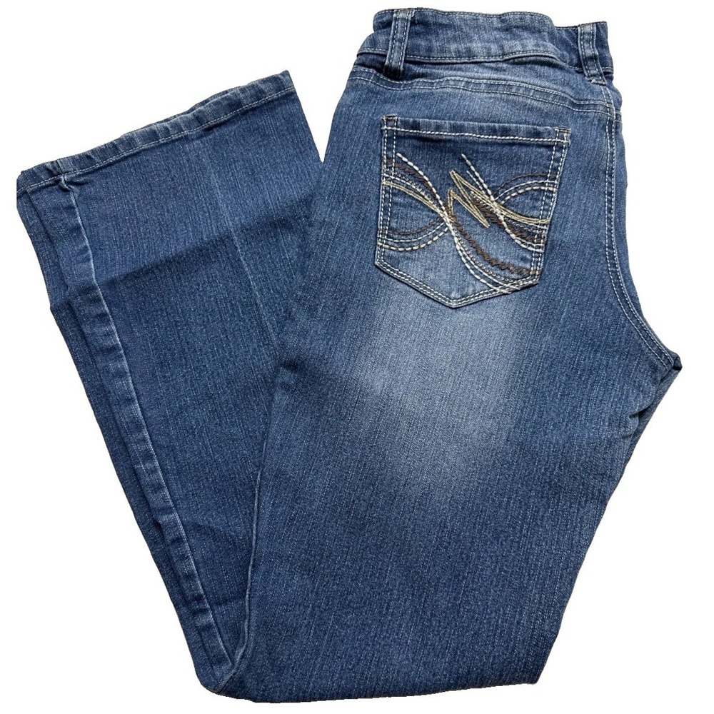 L.e.i. Ashley Lowrise Boot Jeans Denim Junior size 7 Short